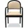 Home Affaire Armlehnstuhl ROMA Massivholz beige/schwarz