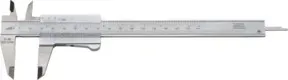 Helios Preisser Taschenmessschieber rostfreier Stahl 150 x 40 mm mit runder Momentfeststellung