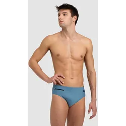 Badehose Slip Herren Zip - Stone Grey - 6