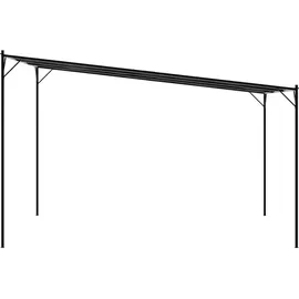 vidaXL Pavillon 4 x 4 m Anthrazit