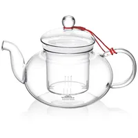 Wilmax England - Deutschland Geschirr-Set Wilmax Teekanne, 1200 ml, Thermo-Glas