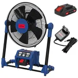 Güde V 18-201-05 Tischventilator 17 cm Blau