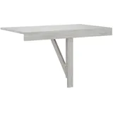 vidaXL Wand-Klapptisch Betongrau Grau