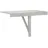 vidaXL Wand-Klapptisch Betongrau 100x60x56 cm Holzwerkstoff