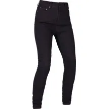 Richa Second Skin Damen Motorrad Jeans, schwarz,