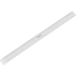 Soennecken Lineal 1826 50cm Kunststoff transparent