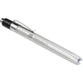 TOOLCRAFT TO-7429866 Penlight batteriebetrieben Silber