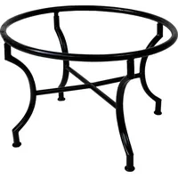 Marrakesch Orient & Mediterran Interior Mosaiktisch Gestell 80cm, 75cm hoch - Schwarz