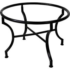 Marrakesch Orient & Mediterran Interior Mosaiktisch Gestell 80cm, 75cm hoch - Schwarz