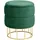 Akord Pouf Elza Samt 37 x 42 cm Grün
