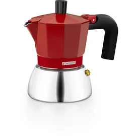 Monix Induction Inox 3 Tassen Rot