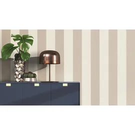 Rasch Textil Vliestapete Perfecto VI 10,05 m x 0,53 m beige 844016