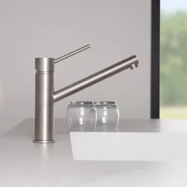 Fortis Brera Steel Küchenarmatur Edelstahl