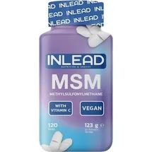 INLEAD MSM + Vitamin C, 120 Tabs