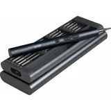 Joy-It WE-0002 Werkzeugset Schraubendreher, Akku-Multi-Tool magnetisch, im Koffer 62teilig
