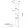 Akord Mehrzweckschrank 80 x 180 x 35 cm Weiß/Sonoma Eiche