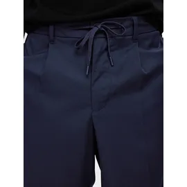 Selected Leroy Pleat Regular Tapered Hosen Blau M