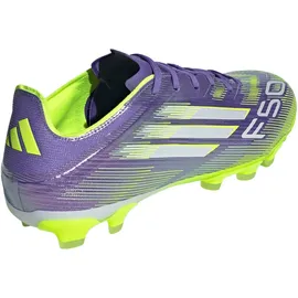 adidas F50 Pro Kunstrasen Herren Purple Rush/Ftwr White/Lucid Lemon 42 2/3