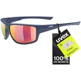 Uvex sportstyle 230 blue matt/mirror red (S5320694416)