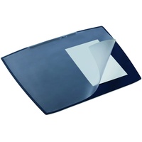 Durable Schreibunterlage Artwork (mit transparenter Abdeckung, 650 x 520 mm) dunkelblau, 720107