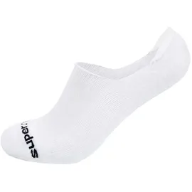 super.natural Sn Invisible Kurze Socken - Fresh White - EU 42-45