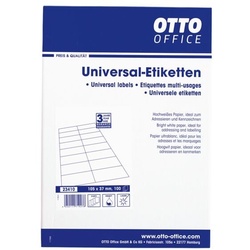 OTTO Office 1600er-Pack Universal Klebeetiketten