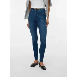 Vero Moda Sophia High Waist Skinny Jeans Medium Blue Denim L 32