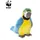 WWF Gelbbrustara Papagei 18 cm Gelb