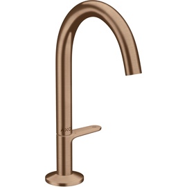 HANSGROHE Axor One Select 170 Waschbeckenarmatur brushed red gold
