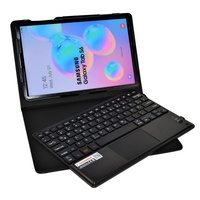 MQ21 für Galaxy Tab S6 10.5 - Bluetooth Tastatur Tasche mit Multifunktions-Touchpad für Samsung Galaxy Tab S6 | Tastatur Hülle für Galaxy Tab S6 10.5 LTE SM-T865 WiFi T860 | Tastatur Deutsch QWERTZ