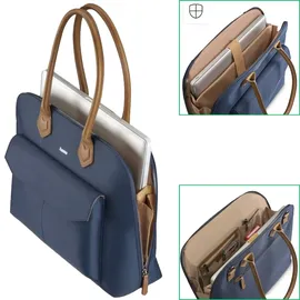 Hama Notebook-Tasche Fabulous Handtasche Blau 13,3" bis 14,9"