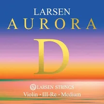 Larsen Strings Violin-Saiten 4/4 Aurora - Einzelsaite D - Alu - Medium