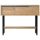 [en.casa] Vesanto Konsolentisch 100x30x76 cm beige