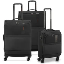 Roncato Metropolitan Koffer-Set 3-tlg. nylon/schwarz