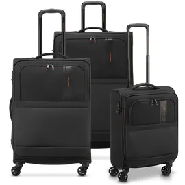Roncato Metropolitan Koffer-Set 3-tlg. nylon/schwarz