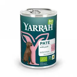 Yarrah Hund Pastete - Schwein bio 400g