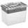 SUNWARE Q-Line Aufbewahrungsbox 30 x 20 x 22 cm 4-tlg. grau/transparent
