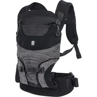 Dooky Dooky, Babytrage, Terra Nova Stretch-Strick-Babytrage Schwarz