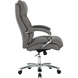 Duo Collection Chefsessel Kunstleder Grau