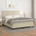 vidaXL Boxspringbett 180 x 200 cm Creme