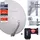 Dur-Line Select 75/80 hellgrau + Quad LNB