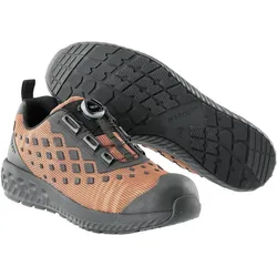 Halbschuhe S1PL "F0650-704" nussbraun - 37 - braun