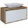 roomartstore.de Roomart Atlantic-85 Unterschrank Bad 85 cm Breit, Weiß-eiche
