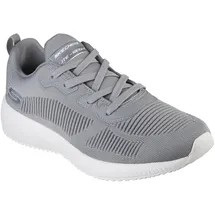 SKECHERS Herren Sneaker, Grauer Netzbesatz, 43 EU - 43 EU