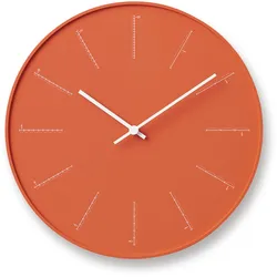 Lemnos Divide Designuhr Orange