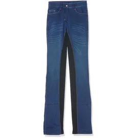 HKM Unisex Jodhpur -Summer Denim-6169 Jeansblau/Dunkelblau34 Reithose, Jeansblau/Dunkelblau, 36 EU
