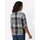 Casual Looks Karobluse schwarz/weiß 40