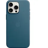 Apple iPhone 15 Pro Max Feingewebe Case pazifikblau