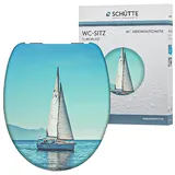 Schütte WC-Sitz Sailing Duroplast mit Absenkautomatik