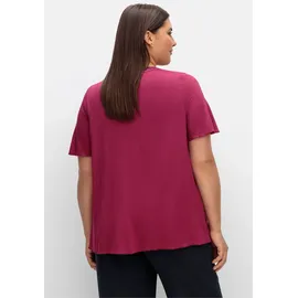 sheego T-Shirt in beere | Gr.: 44-46